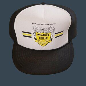 Vintage Weather Shield Mfg. Inc. Trucker Hat With Snapback Closure